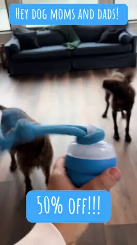 Perfect holiday gift for the furbabies!  My dogs are huge fans of this Smart Dog Toy.  Its rechargeable and has 4 different settings.  There is fast mode, slow mode, interactive mode, standby, and voice. The toys is in standby mode after working for five minutes one hour later it will work one minute again. If the pet touches the product it will be activated for five minutes.  The dogs loved it. Click the orange shopping bag link below! ##dogsofttiktok##PetsOfTikTok##pettoys##petgifts##blackfriday##blackfridaydeals ##dogmom