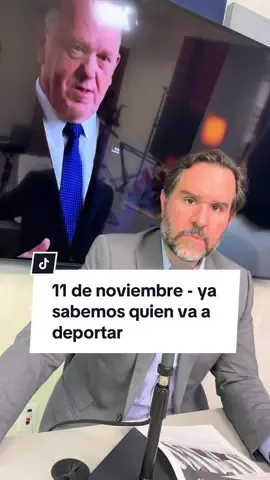 11 de noviembre / encargado de deportar #noticias #donaldtrump #inmigrantes #deportaciones 