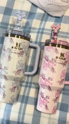 couldnt pick a color so i got both! #lsf #stanley #loveshackfancy @LoveShackFancy @Rebecca Hessel Cohen #newyork #nyc #city #collab #christmas #winter #cup 