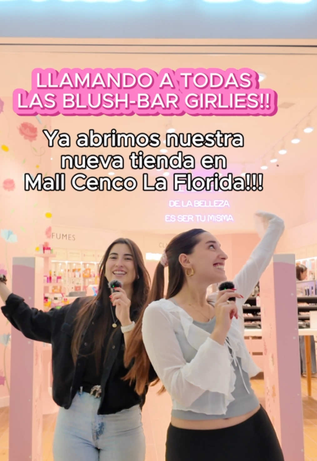 TENEMOS EVENTO🎉🌸!!!!   Celebra con nosotros la apertura de Blush-Bar Mall Cenco La Florida 🇨🇱!🎉🥰.   🗓️Jueves 14 de noviembre a las 16:00 📍Av. Vicuña Mackenna Oriente 6100 local 2069, La Florida.   Tenemos muchas SORPRESAS para ti: 💗Giftcard de $20.000 CLP para compras sobre $60.000 CLP a las primeras 50 personas que vayan vestidas o maquilladas de rosado 💗Regalo por compras superiores a $60.000 CLP 💗Juega en nuestro Plinko por premios y sorpresas   RESERVA LA FECHA! 💖🐰   #blushbarchile #tiendamaquillaje #evento #apertura #tiendarosada
