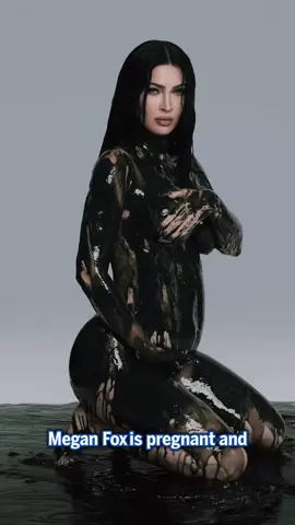 Megan Fox is pregnant and expecting her first child with fiancé Machine Gun Kelly. The star, 37, debuted her bump in an edgy shoot showing her covered in black paint as she cradled her stomach. The post was captioned: 'nothing is ever really lost. welcome back.' She added an angel and heart emoji to the caption. Megan is already a mother of three - she shares sons Noah, 10, Bodhi, nine, and Journey, six, with her ex-husband Brian Austin Green. This will also be Machine Gun Kelly's second child - he has daughter Casie Colson Baker, 15, with ex Emma Cannon. #meganfox #machinegunkelly #mgk #babynews #pregnancyannouncement #celebrity