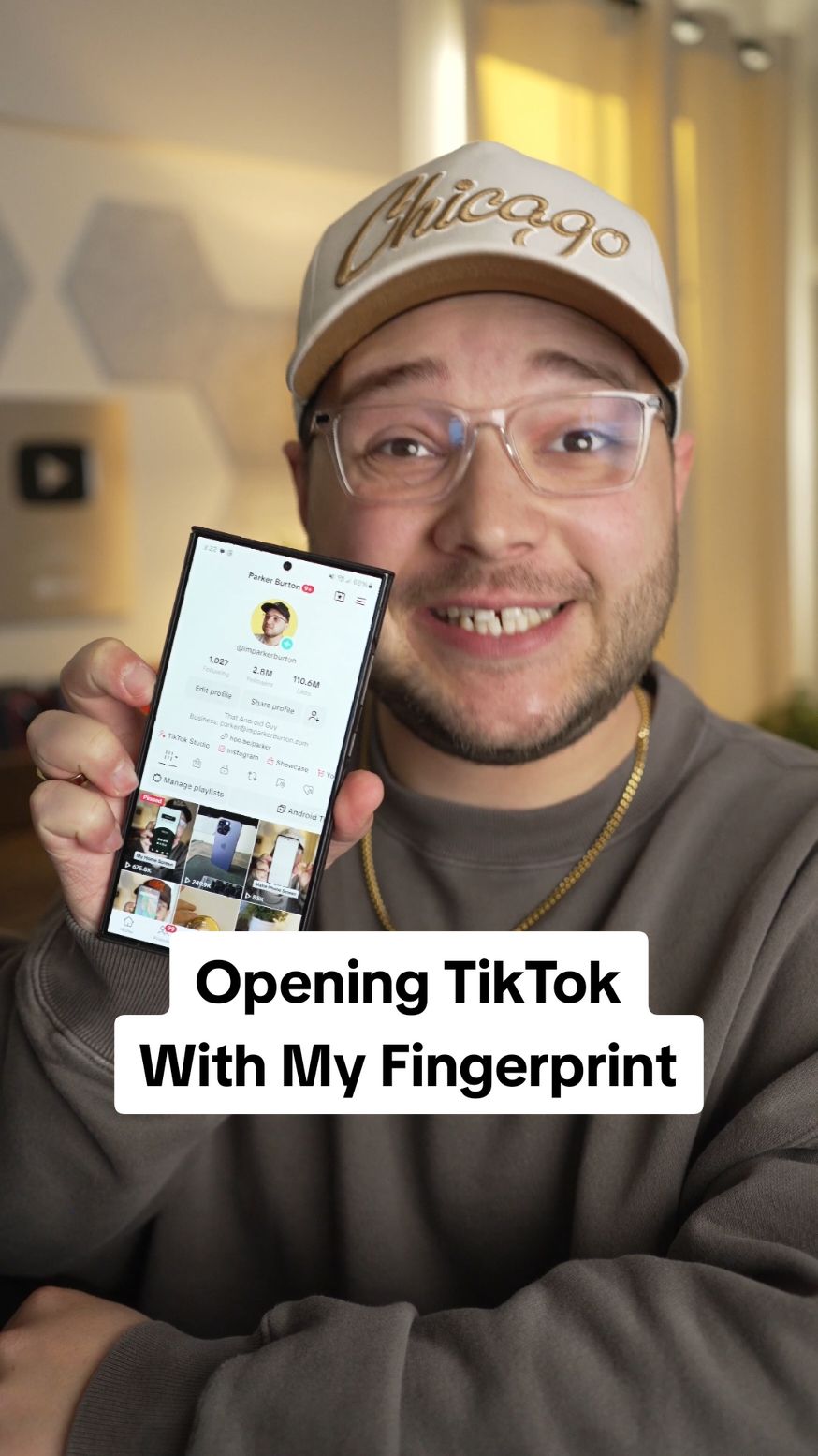 If you need to set your fingerprint unlock to open tiktok, you're probably spending too much time here lol #techtok #Tech #samsung #android #s24ultra #imparkerburton #androidguy #techguy 