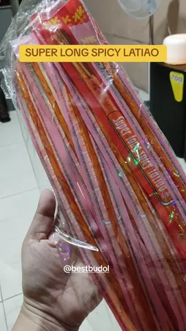 Super long Spicy Latiao for 100+ pesos  #latiao #spicylatiao #foryou #fypシ #bestbudol 