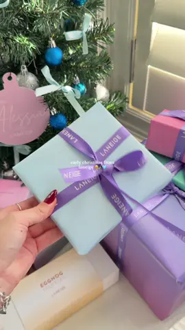 this is insane 🥹 thank you so much besties @laneigeca 🩵🩵 #unboxinghaul #unboxing #christmashaul #christmaswishlist #laneige #christmasvibes #shoppinghaul #christmaspresents #pinterestaesthetic #aestheticunboxing 