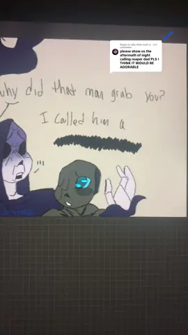 Replying to @silly little cunt (≧  ≦) ur right its adorable!! Especially the face little Noot makes when trying to get out of trouble  #deathlyguardian #undertale #UTMV #undertaleau #nightmaresans #reapersans 