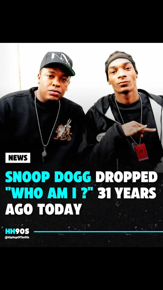 #SnoopDogg released “Who Am I (What's My Name?)” 31 years ago today, featuring iconic production from #DrDre 🔥 Thoughts on this song ⁉️ 📸 Via: @Jeff Kravitz  #rap #hiphop #music #hiphopmusic #rapmusic #raptok #rapper #hiphopartist #90shiphop #oldschoolhiphop #hiphopculture #hiphopofthe90s #news #rapnews #hiphopnews #viral 
