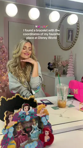 Carrying the Magic Kingdom with me, always🥹🏰🌈🐭 Thank you for sending this to me @My Happy Place Design 💕 #disneysmallshop #disneymerch #disneytok #disneyparks #fyp 