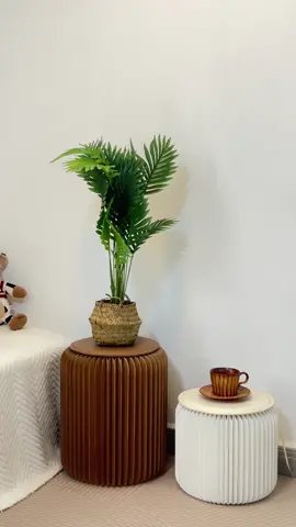 Can you believe it? Paper can be made into a stool!#homedecor #furniture #stool #christmasgift #blackfriday #foryour 