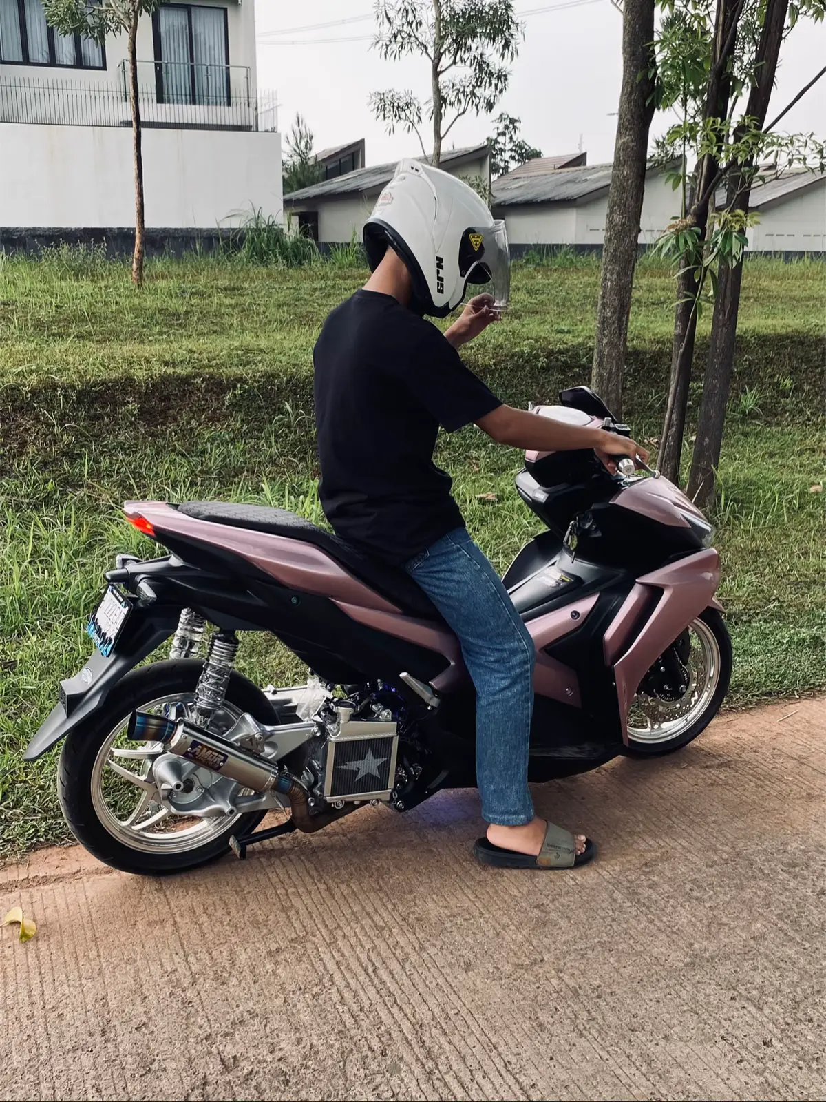 gatau ini warna apa🗿 #aerox155 