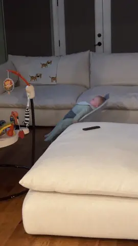 when you look over at your 7 month old and this is what you see 😂 #viralvideotiktok #funnyvideo #babyboy #boymom #bubba #bouncing 