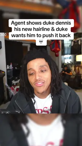 Agent shows duke dennis his new hairline & duke wants him to push it back 💀 #agent00 