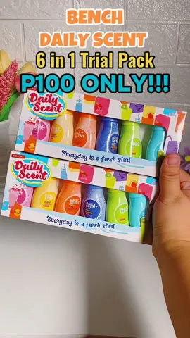 BENCH- Daily Scent Cologne  6 in 1 Trial Pack✨