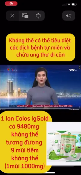 Hãy bổ sung kháng thể chủ động mỗi ngày bằng sữa non kháng thể vàng 24h Colos IgGold nhập khẩu Newzeland để chống chọi các tác nhân gây bệnh cả nhà nha!