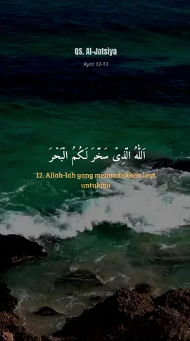 QS.Al-Jatsiyah Ayat 12-13 ,🎙️ Syekh Abdurrahman Al Ausy. #alquran #surahaljatsiyah #aljatsiyah #ayat #murottal 