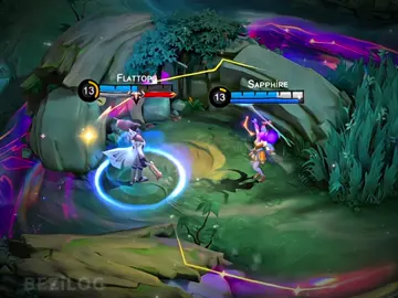 My entry for… Granger Revamped Trend 😆 with Le @ꜰʟᴀᴛᴛᴏᴘꜱ, the violinist 🎻 and Odette (#sapphire), the ballerina 🩰 @Sᴀᴘᴘʜiʀᴇ <—[ preset/template 🫰🏻 ] #unstoppable peg ko dito, maiba naman 🤭 #mlbbcontentcreator  #mlbbtrend  #CapCut #BEZILOG 