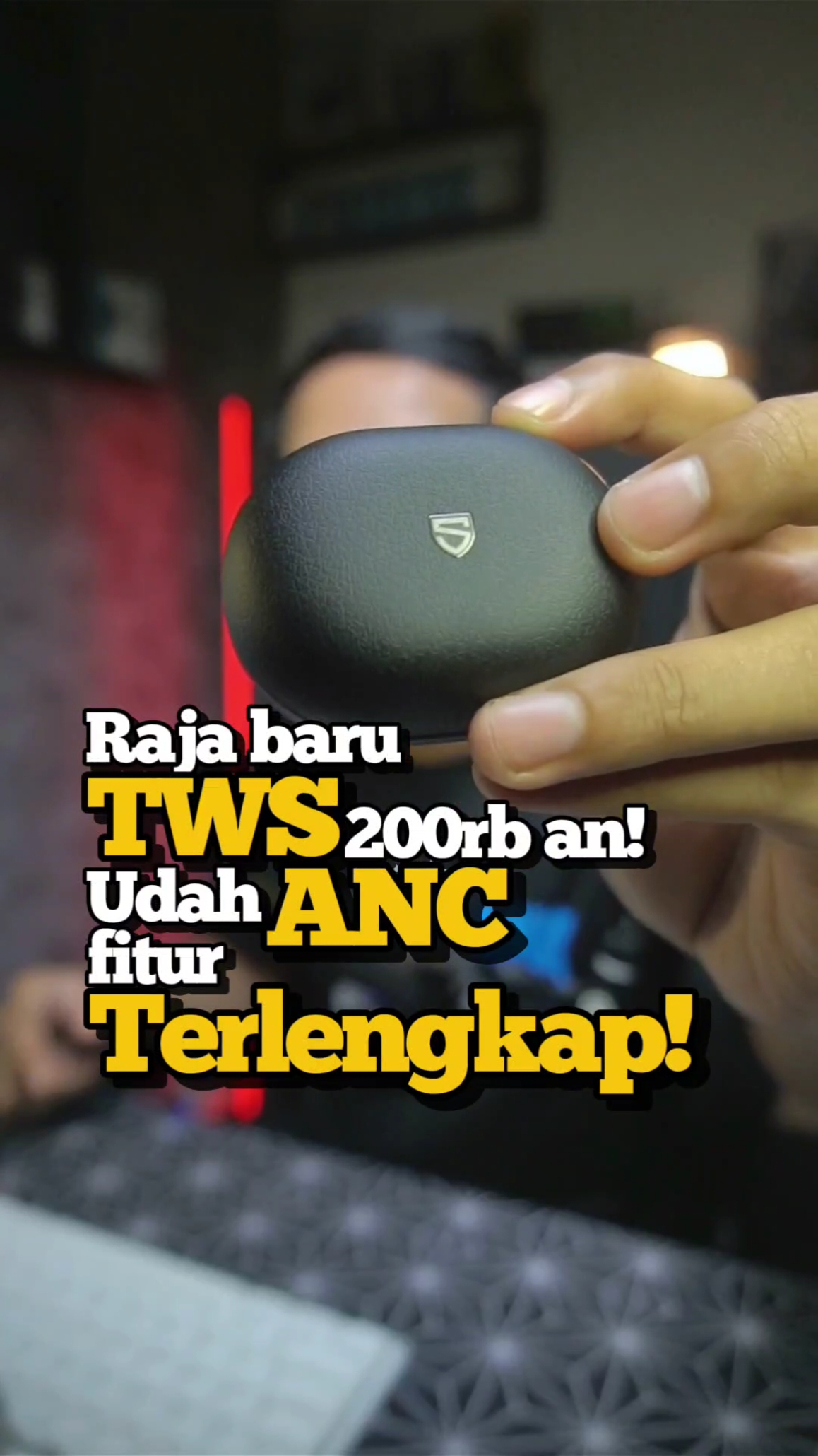 AWAS AWAS❗MINGGIR‼️ Raja baru TWS 200an siap di sikat Soundpeats! Fitur lengkap, udah ANC, mic natural jernih, support apps, bisa dual connection! #soundpeats #soundpeatst3pro #t30pro #tws #twsanc 