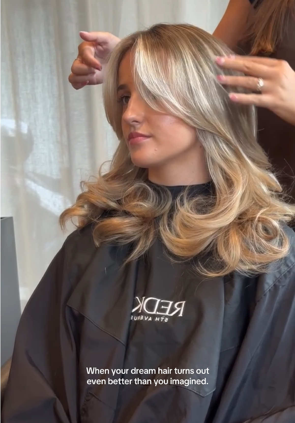 The dreamiest Matilda Djerf inspired hair colour + cut 🌟 #besthairbondi#hairdresserbondi#blondesbondi #hairdressersbondi #hairinspo #hairtransformation #bouncyblowout 