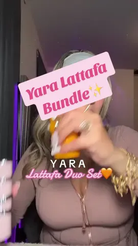🧡💗Such a good set! #lattafaperfume #lattafayara #yaratouslattafa #lattafaperfumes #lattafa #perfumetok #perfumeset #tiktokshopblackfriday #tts #tiktokshopcybermonday 