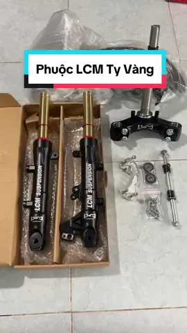 Trọn Bộ Phuộc LCM Th Vàng Gắn Ex150 🥰🥰 #mq78racing #ex150 #ex155vva 