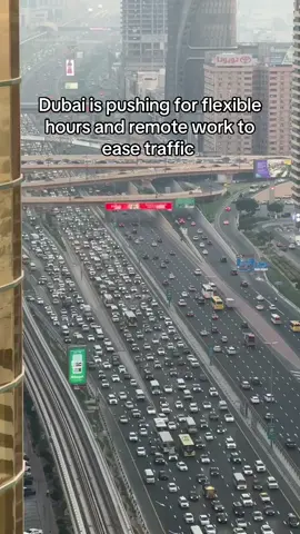 Flexibility for workers = less time stuck in traffic! 🚗 A new survey by @rta_dubai shows that flexible hours & remote work could cut Dubai’s traffic by up to 30%! 🙌 According to the stats, if 20% of employees worked from home, we could see a 9.8% drop in traffic on Sheikh Zayed Road and 8.4% on Al Khail Road. 🤯 The findings are part of the Traffic Flow Plan which aims to make traffic more efficient and ease mobility throughout Dubai. 🎥 @dailydubaiviews  #dubaitraffic #dubainews #dubailife #trafficpolice 