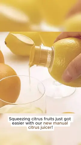 Get your citrus fix with this portable lemon press squeezer 🍋🌿 #FreshSqueeze https://ebay.us/wf6v4V