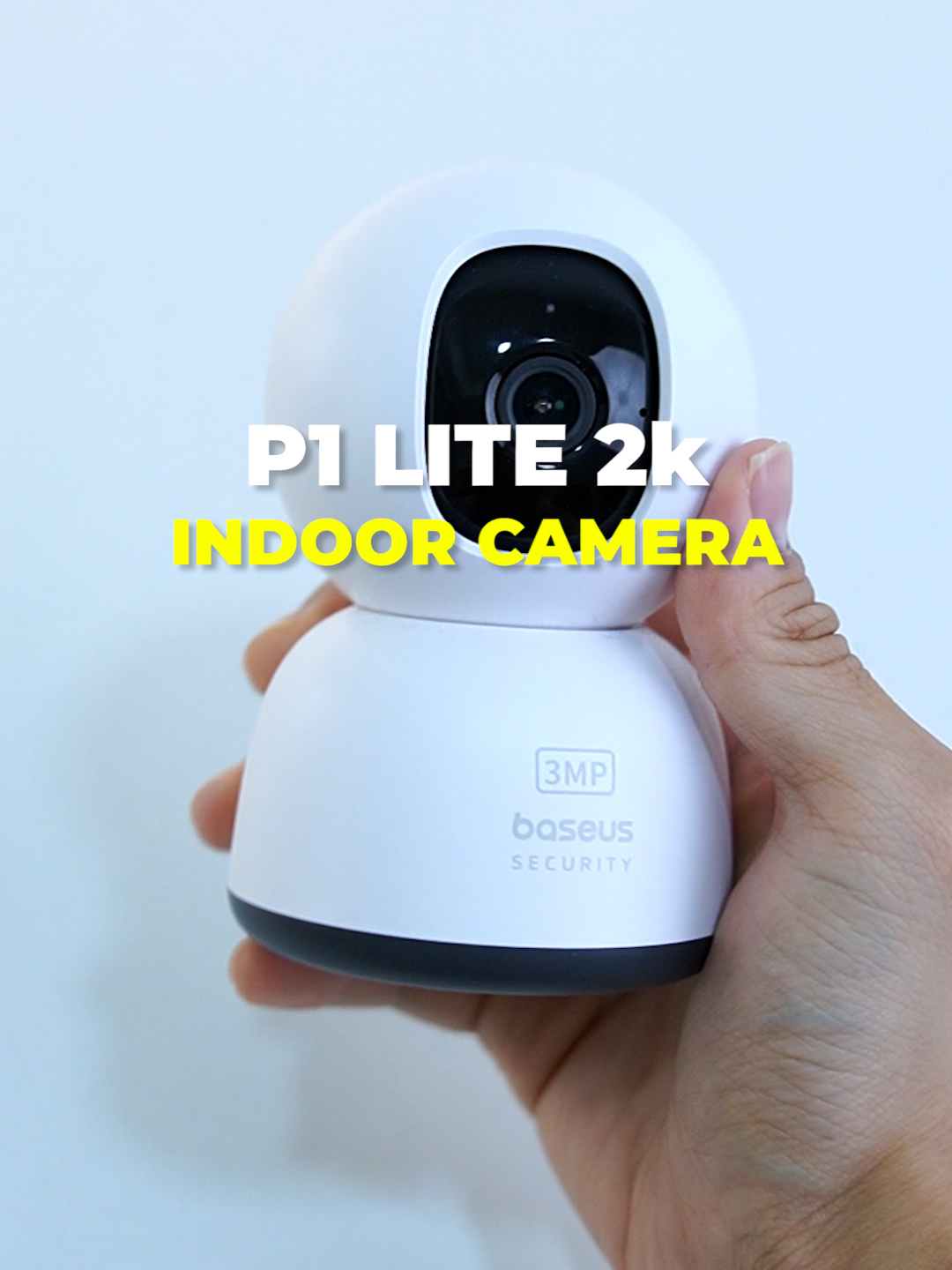 Dengan PI Lite Camera ni, tak ya risau lagi! App ia ada instant alert notification! #baseus #baseusmalaysia #securitycamera #cctv