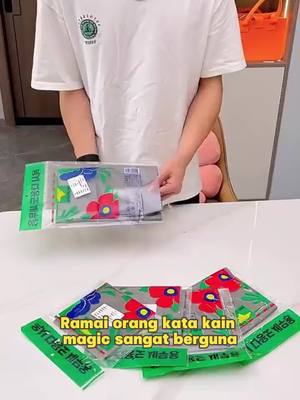 Kain pelapik ajaib, menyerap habuk, menjaga kebersihan rumah.