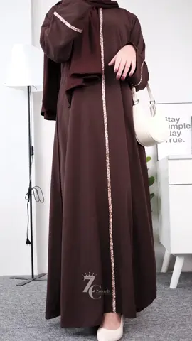 Abaya zainab warna coklat sudh ready nih yuk lah gercepin sekarang 🥰✨🤎 #abayastyle #abayamurah #abayasimple #abayazainabcollection #belilokal 