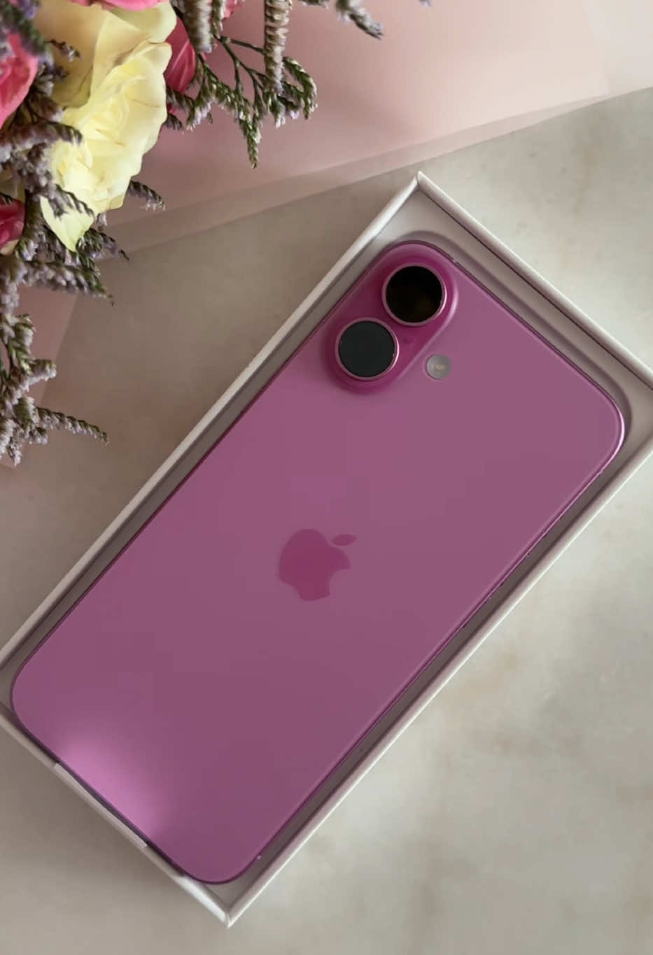 تستاهل اختي آخر العنقود 🩷#iphone16plus 