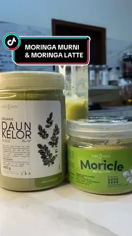 Moringa latte ini aslikk mirip matcha sihh #moricle #moringa #moringapowder #moringalatte #moringabubuk #daunkelor #daunkelorbubuk 