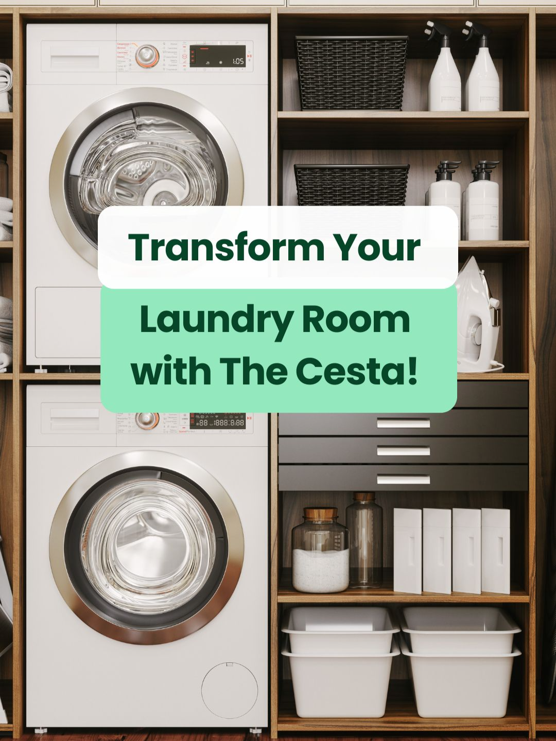 🧺 Transform Your Laundry Room with The Cesta! 🧺 Is your laundry room feeling chaotic? Imagine a space that’s not only organized but also functional, making laundry day a breeze! At The Cesta, we specialize in turning cluttered laundry areas into efficient, serene spaces with personalized laundry systems to simplify your routine. Ready to reclaim order? DM us to get started! Whether it’s a one-time organization or ongoing service, we’re here to help create the laundry room of your dreams. Say goodbye to stress and hello to laundry made easy with The Cesta! . . #TheCesta #LaundryRoom#LaundryOrganization #Declutter #tuesday#tuesdaytransformation