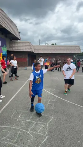 The teachers vs students game  I was not letting them win 😂#fyppppppppppp #cityrocks #startemyoung #hoops #babydblocks #follow 