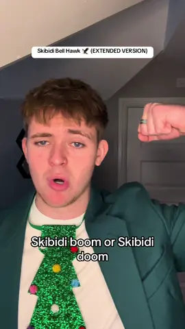 Guys SKIBIDI BELL HAWK IS MASSIVE🔥🗣️‼️‼️ #skibidi #hawktuah #jinglebellrock #skibidibellhawk #rizzmas 