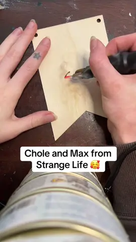 Why she say that 🤨 #customwoodburning #SmallBusiness #girlboss 