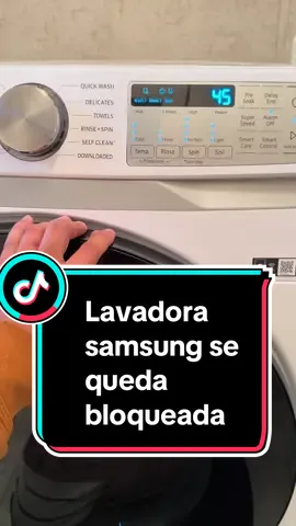 #lavadora samsung se queda bloqueda#Lavadora samsung no abre la puerta#lavadora no hace nada #lavadora se quedo parada#mi lavadora no inicia 