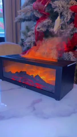 Simulation Fireplace Humidifier Diffuser, USB Powered Aromatherapy Diffuser, Colorful Flame Humidifier with Timer & Auto Off for Home Room Office, Home Decor, Room Decor#simulationfirefireplace #tiktokmademebuyit #fyppppppppppppppppppppppp #treasurefinds 