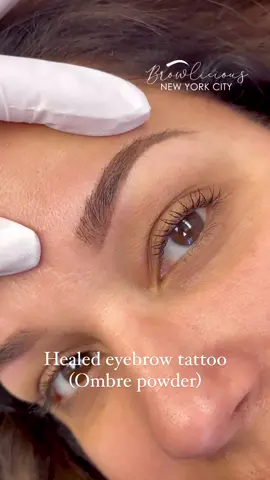 Soft results ♥️ @Perma Blend Pigments  Forest Brown with one drop of blazing copper 🤎  #browliciouspmu #ombrepowderbrows #ombrebrows #eyebrowtattoo #healedbrows #healedeyebrowtattoo #healedtattoo #healedeyebrows #pmu #healedpmu #cejascicatrizadas #sombreadodecejas #cejas #beauty #cosmetictattoo #beautybloggers #beautyobsessed