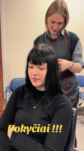 Išėjimas iš tamsių plaukų. Tikslas - ruda splava maždaug 5 tone. Taip pat Monikai svarbu, kad plaukų būklė išliktu kiek tik įmanoma geresnė.                            Plaukus šviesiname kart su VIKOmtf studente Goda .  Kadangi mūsų laikas ribotas (2,5 val.)  darbą suskirstėme į II etapus.  Šiandien I , o tęsinio laukite ketvirtadienį :).      #plauku #stilistai #zastylegroziostudija #vikomtf #isejimasisjuodos #plaukusviesinimas #plaukusviesinimasvilniuje #zastylegroziostudija #helenseward #helensewaedlietuva@Helen Seward Professional 