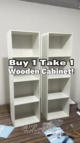 ‼️Buy 1 Take 1 Multifunctional Cabinet‼️😍🛒 #cabinet #buy1take1 #storageorganizer #organizer #storage #woodencabinet #aestheticfinds #trending #viralvideo #viral #fyp 