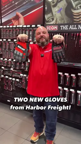 We showcased NEW ICON and Badland gloves at @SEMA Show 2024 last week...coming to stores in 2025! #SEMA #HarborFreight #ICONtools #OffRoad