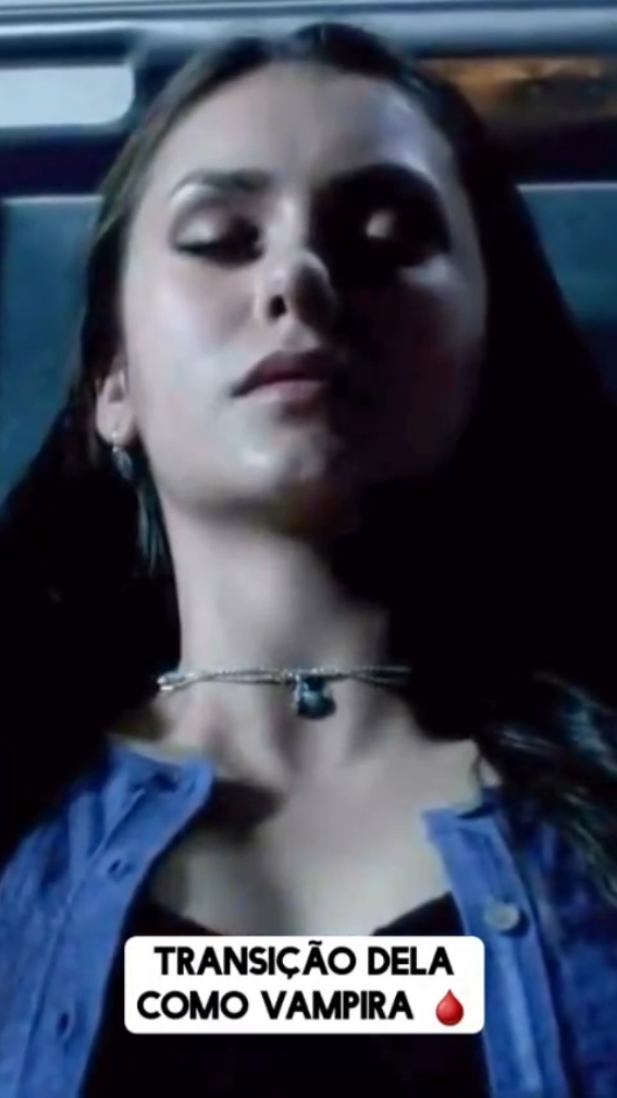 Elena volta com sangue de vampiro no organismo 🩸  #elena  #transição  #vampira  #tvd 
