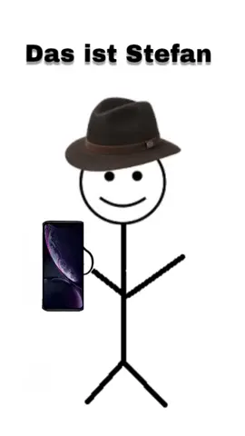 Das ist Stefan und Stefan hängt gerne am Handy #stefanhandyman #kindamhandy 