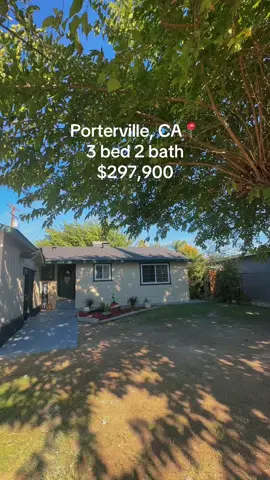874 E Cleveland Avenue, Porterville, CA 93257 3 bed| 2 bath| Built in 1960| 1,267 SqFt| 5,991 sqft lot| Beautiful remodeled home ready for your family!!! Great for a first time home buyer or a great investment property. It features quart kitchen counters and all tile backsplash, original wood floors and new weatherproof flooring on kitchen, dining and bathrooms A 3 bedrooms 2 baths and a big front and back yard. Take a look at it anytime! 