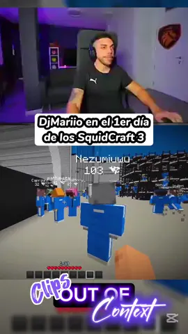 #djmariio #squidcraft  #squidcraft3 #Minecraft #squidgame #clipsoutofcontext #twitch #clipstwitch #clipsdetwitch #humor #risa #risas #fyp #foryou #parati #mexico #argentina #españa #latam #latino 