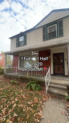 Welcome to Detroit🤗 Listed for sale $169,000 3🛏️1.5🛁 Contact me today of your in the market to rent sell or purchase a home‼️ Timia Carter, REALTOR® 🏡 Legacy Park Realty Email 📧 | tcarter@legacyparkrealty.com Phone📱313.410.2828 Visit my website https://timiacarter.legacyparkrealty.com/ #detroitrealestate #detroitrealtor #michiganrealestate #michiganrealestateagent #michiganrealtor #houseoftiktok #houseforsale #housetour #realestate #realestateagent #realestateinvesting #realestatetiktok #realestatemarket #DreamHome #propertytours #buyingahouse #firstimehomebuyer #homefinder #Michiganhomes #Michiganhomesforsale #beautifulmichiganhomes #fyp #foryou #fyp:) #viral #trending #detroit #michigan #tiktok #foryoupage #4u #michiganapartments #michigantownhouses #michigancondos #oaklandcountyrealtor #macombcountyrealtor #waynecountyrealtor #washtenawcountyrealtor #forsalemichigan #forrentmichigan #housesforrent #housesforrentmichigan 