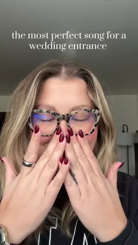 One of my couples had their first dance to this song and I couldn’t stop thinking about how iconic this would be as an entrance song #weddingtiktok #weddingcontentcreator #utahweddingcontentcreator #destinationweddingcontentcreator #weddingtok #bride2025 #weddingvendor 