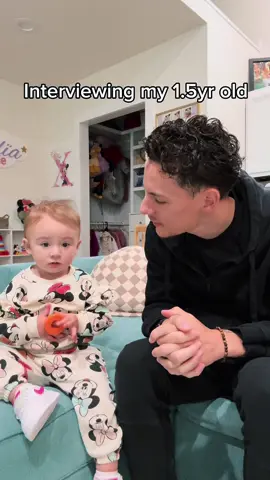 When i asked her if she wanted a brother or sister 😶 #firsttimedad #interview #toddlersoftiktok 