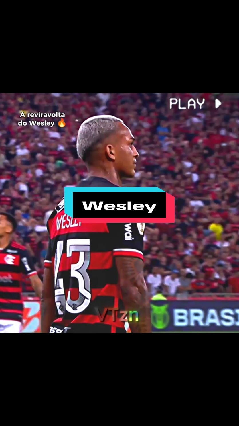 Wesley deu a volta por cima 🔥🔴⚫️ . . #flamengo #wesley 