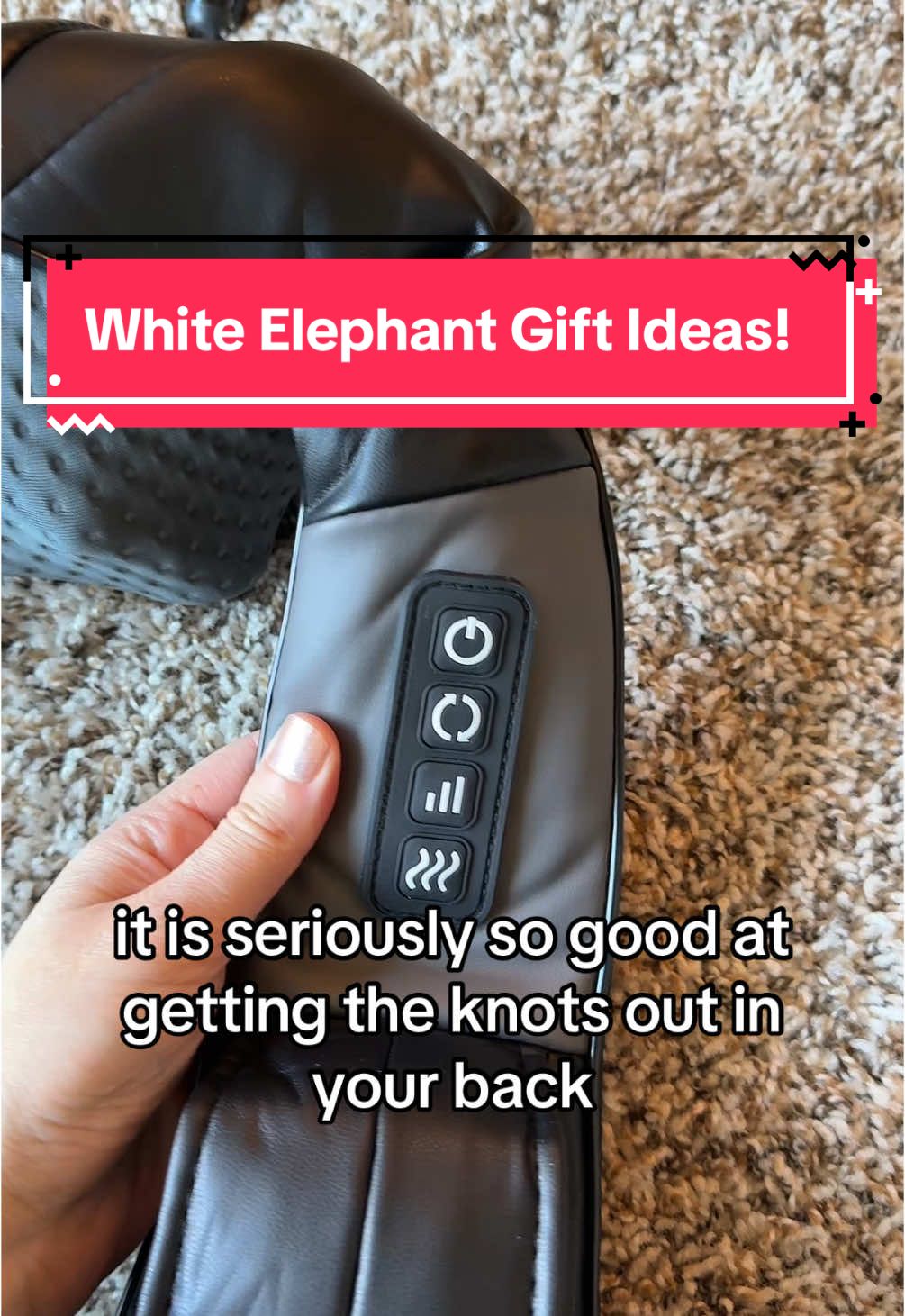 Why didnt i get this sooner 😭#neckmassager #whiteelephant #whiteelephantgift #christmasgiftideas #christmasgiftidea #budgetchristmasgifts #holidaygifts #christmas2024giftideas white elephant gift ideas 2024. Best christmas gift ideas 2024. 