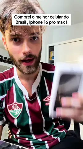 o melhor!! umboxing do meu iphone 16 pro max ! não quero tirar foto da lua